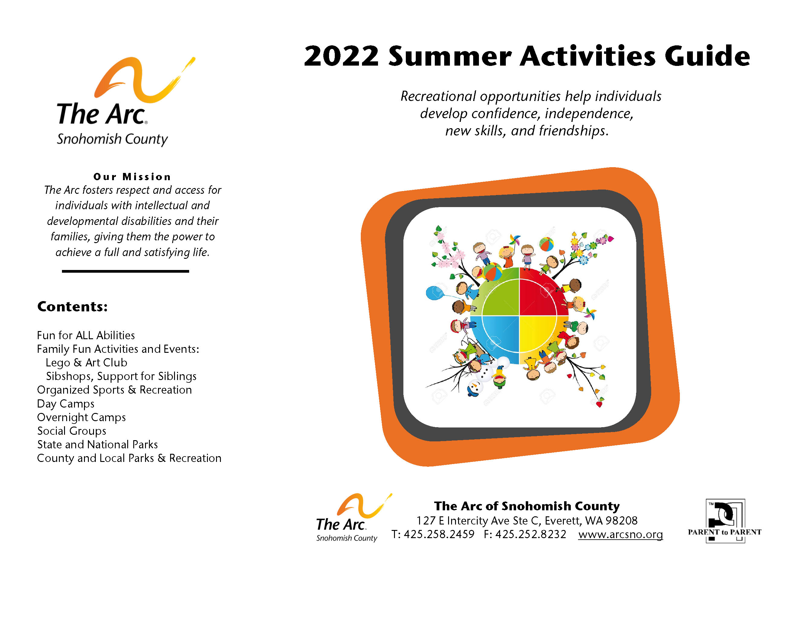 2022 Summer Activities Guide